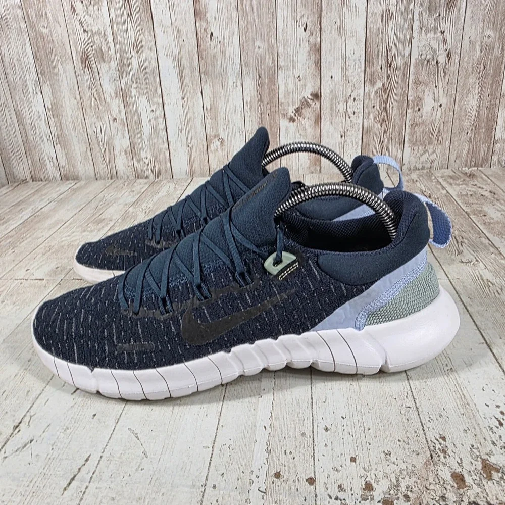 Nike Free Run 5.0 Next Nature Womens Thunder Blue Running Shoes CZ1891-401 10